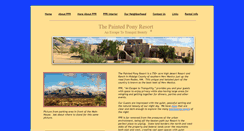 Desktop Screenshot of paintedponyresort.com